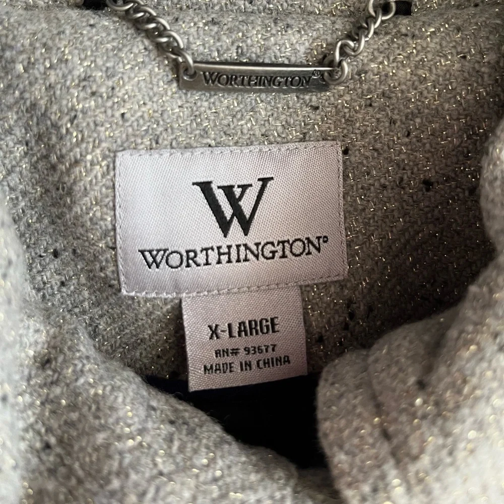 Worthington Cream Pea Coat - Picture 4 of 11